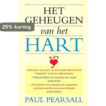 Het geheugen van het hart 9789051083071 Paul Pearsall, Verzenden, Paul Pearsall