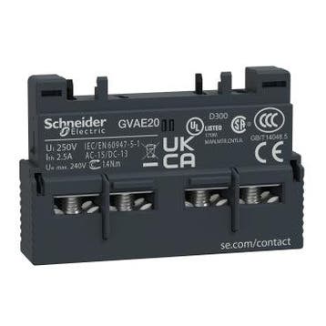 Schneider Electric TeSys Hulpcontactblok - GVAE20, Verzenden
