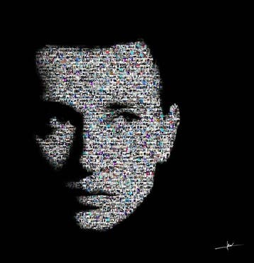 David Law - Crypto Depeche Mode IV - Format XL 60x60, Antiek en Kunst