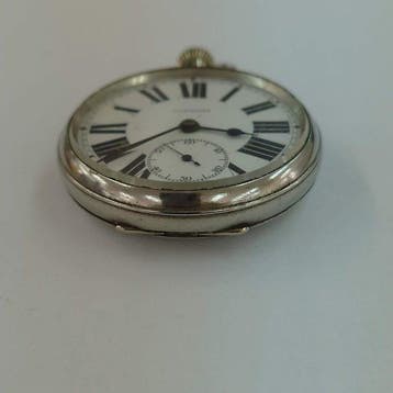 Longines - Open-face enamel dial sub-seconds - 3346480 -, Nieuw