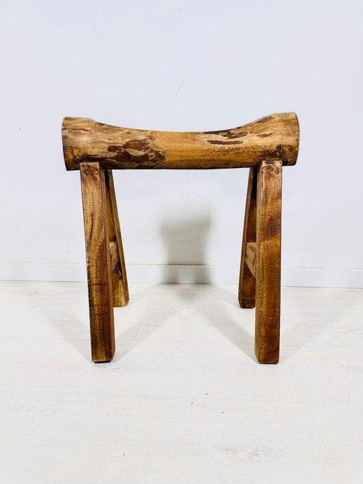 Kruk - Hout, Antiek en Kunst, Kunst | Designobjecten