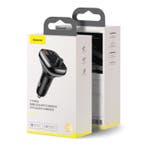 2x USB/USB-C Autolader Bluetooth Transmitter Handsfree, Verzenden, Nieuw