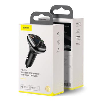 2x USB/USB-C Autolader Bluetooth Transmitter Handsfree, Verzenden