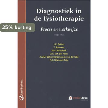 Diagnostiek in de fysiotherapie 9789035234437, Boeken, Verzenden, Gelezen, F.C. Uilenreef-Tobi