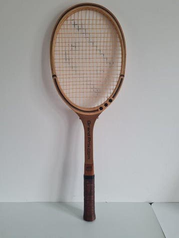 4 vintage houten tennisrackets : Rucanor - Snauwaert -