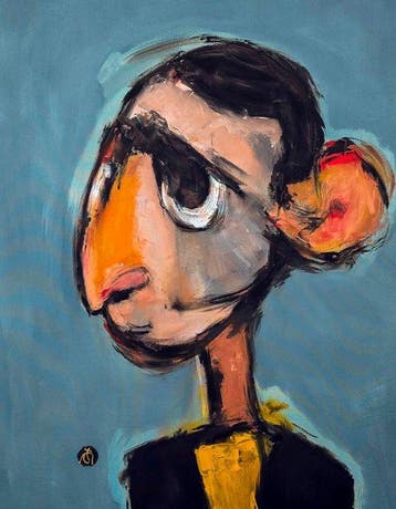 Arvydas Gaiciunas (Retne) - Ino N-5 (XL) — Contemporary, Antiek en Kunst, Kunst | Schilderijen | Modern