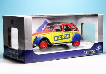 Solido 1:18 - Modelauto - Citroën 2CV6 Ricard 1985, Nieuw