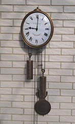 Comtoise klok - WUBA Warmink Wanduhr - Messing - 1960-1970 -