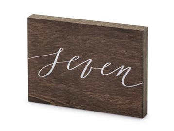 Tafelnummer Seven 18cm, Verzenden, Nieuw