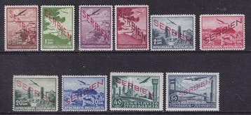 Duitse Rijk - bezetting van Servië (1941-1944) 1941 -, Postzegels en Munten, Gestempeld