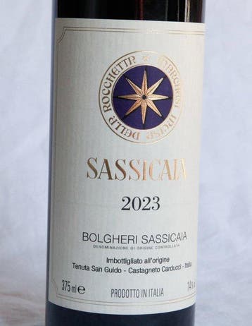 2023 Tenuta San Guido, Sassicaia - Super Tuscans - 1 Demi, Verzamelen, Nieuw