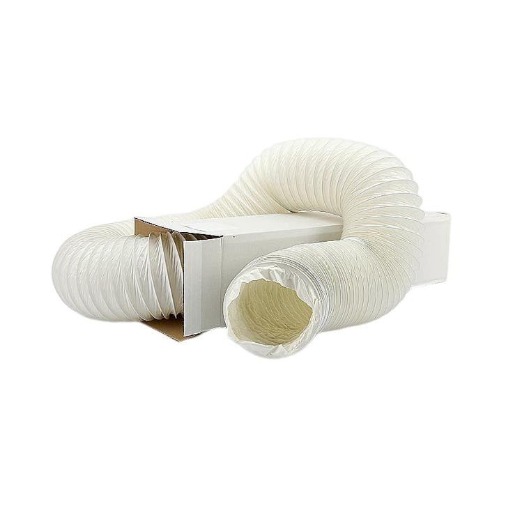 Flexibele slang WIT PVC - Ø100 - lengte 10 meter, Doe-het-zelf en Bouw, Ventilatie en Afzuiging, Nieuw, Verzenden