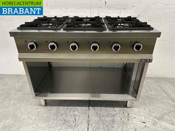 Cuisinière à gaz 6 feux en acier inoxydable Série 700 110 cm, Articles professionnels, Verzenden