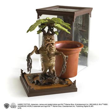 Harry Potter Magical Creatures Mandragora Sculptuur (No. 17), Antiek en Kunst, Kunst | Beelden en Houtsnijwerken, Ophalen of Verzenden