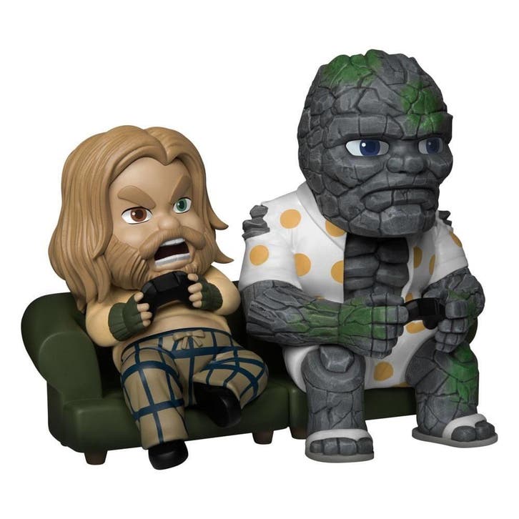Avengers: Endgame Mini Egg Attack Figure Bro Thor & Korg Gam, Verzamelen, Film en Tv, Nieuw, Ophalen of Verzenden