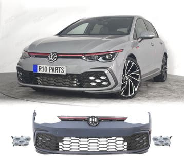 PARE-CHOCS AVANT VOLKSWAGEN VW GOLF 8 LOOK GTI + FEUX ANTIBR, Verzenden, Neuf