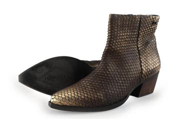 Lazamani Enkellaarzen in maat 40 Goud, Kleding | Dames, Overige kleuren, Verzenden, Lage of Enkellaarzen, Lazamani