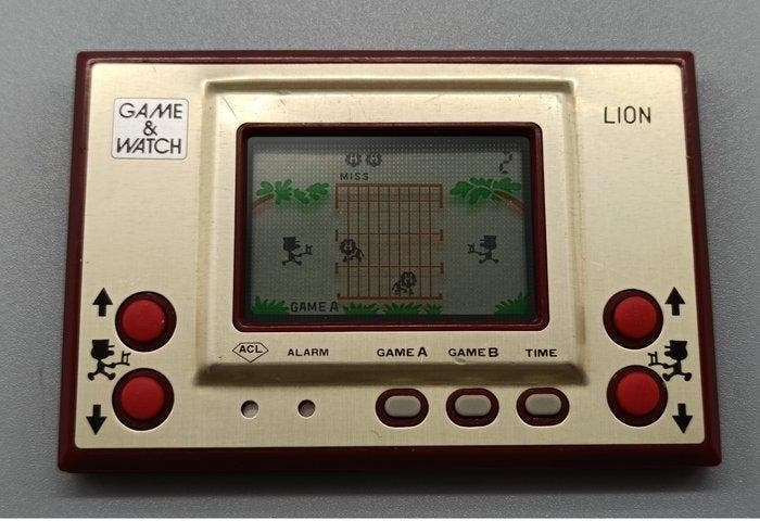 Nintendo - Game & Watch - LION (LN08) / Gold Series (1981), Games en Spelcomputers, Spelcomputers | Overige Accessoires