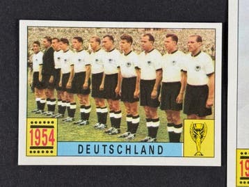1970 Panini Mexico 70 World Cup, - History: Germany team