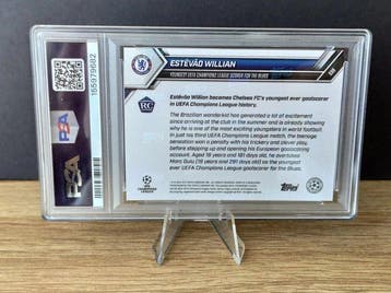 Topps Now Estevao - Rookie - PSA 10 Graded card, Nieuw