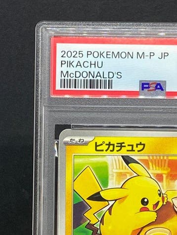 Pokémon - 1 Graded card - Pikachu Mcdonalds Promo 020/M-P