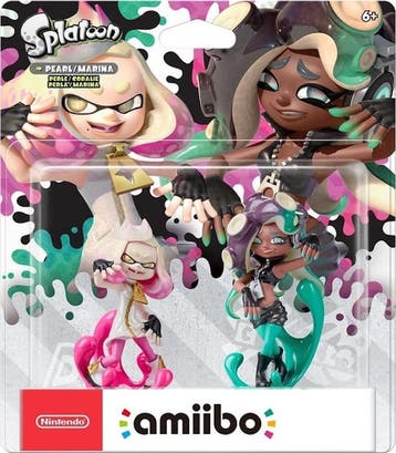 Amiibo Pearl en Marina - Splatoon Series (Zonder Doos), Games en Spelcomputers, Ophalen of Verzenden, Zo goed als nieuw