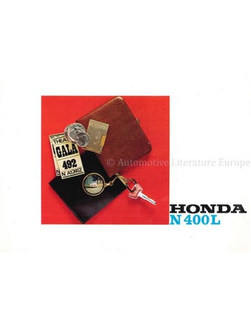 1972 HONDA N400L BROCHURE NEDERLANDS, Ophalen of Verzenden, Nieuw