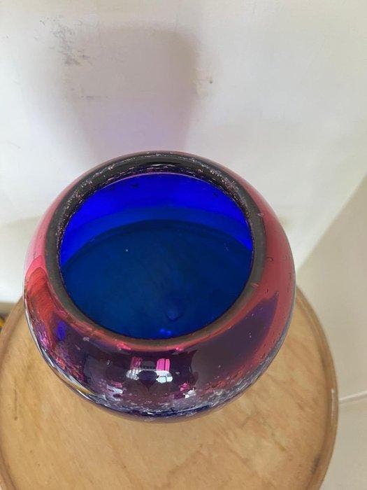 Vase - Verre - Höglund Art Glass - Grot, Antiek en Kunst, Antiek | Glaswerk en Kristal