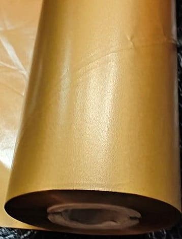 Inkt voor lintprinters transferfilm mat goud wax-resin 50 m
