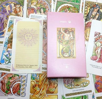 Antonietta Castelli - Cartes de tarot - Tarocchi Art Nouveau