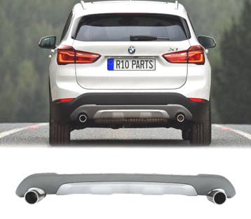 Diffuseur Pour Bmw X1 F48 15- Look M + Embouts Déchappement, Verzenden, Nieuw