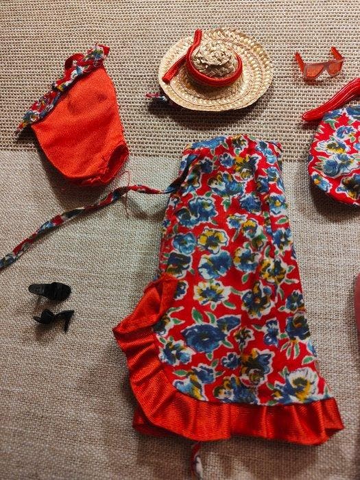 Mattel - Barbiepop Lotto Vintage Barbie Abiti e Accessori -, Antiek en Kunst, Antiek | Speelgoed