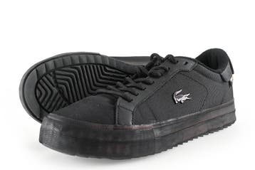 Lacoste Sneakers in maat 40½ Zwart, Verzenden, Sneakers, Gedragen, Lacoste