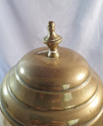 Pot - 19e eeuw - Koper, Messing - doofpot
