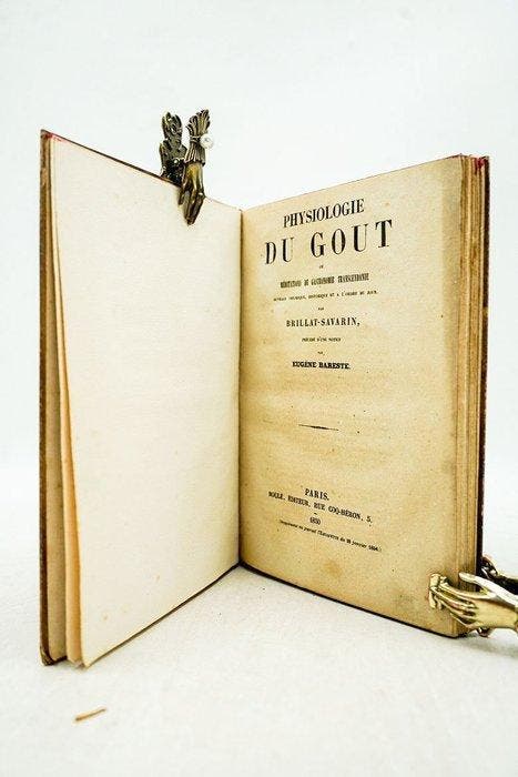 Richerand Anthelme Brillat-Savarin & Eugène Bareste -, Antiquités & Art, Antiquités | Livres & Manuscrits