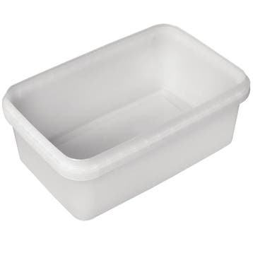 Roomijsbakken | Kunststof | Wit | 1.2L | 40 Stuks |, Verzenden, Nieuw in verpakking