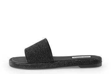Steve Madden Muiltjes in maat 38 Zwart, Kleding | Dames, Schoenen, Verzenden, Zwart, Steve Madden, Zo goed als nieuw