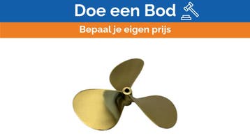 Bieden: Michigan Propellers 3-Blade Brass Propeller GL352 2, Ophalen of Verzenden