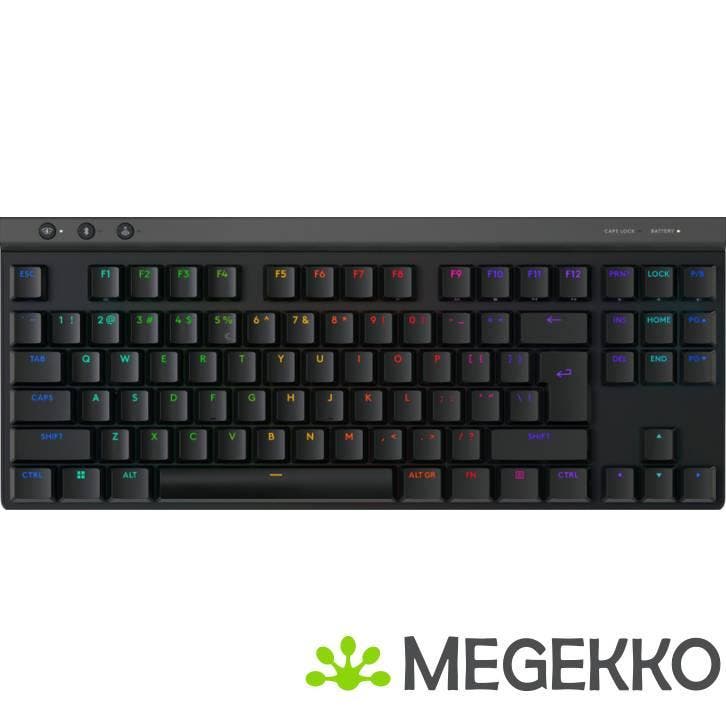 Logitech G G515 Lightspeed TKL toetsenbord Draadloos Zwart, Computers en Software, Toetsenborden, Nieuw, Verzenden