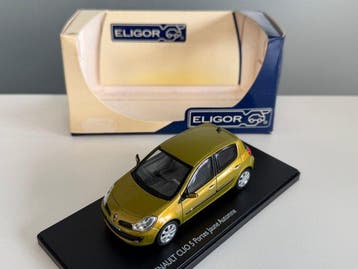 Eligor 1:43 - Modelauto - Renault Clio 5 portes Jaune, Nieuw
