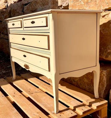 Meuble dappui - Walnoot - Elegante Franse Louis XV-stijl, Huis en Inrichting, Nieuw