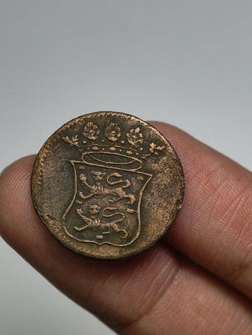 Nederlands-Indië, West-Friesland. VOC Duit 1731 (Zonder