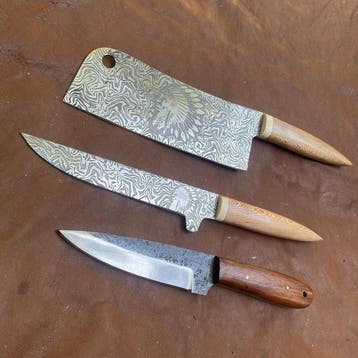 Keukenmes - Utility knife - Ambachtelijk vervaardigde