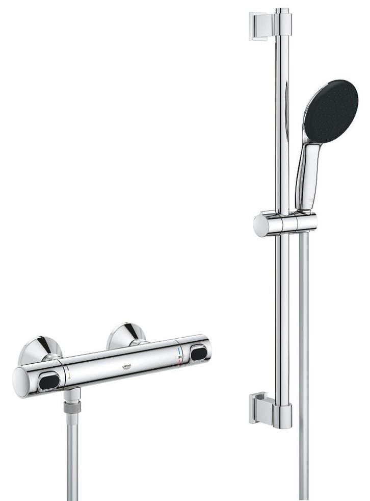 GROHE QuickFix Precision Flow Thermostatische, Doe-het-zelf en Bouw, Sanitair, Kraan, Nieuw, Chroom, Ophalen of Verzenden