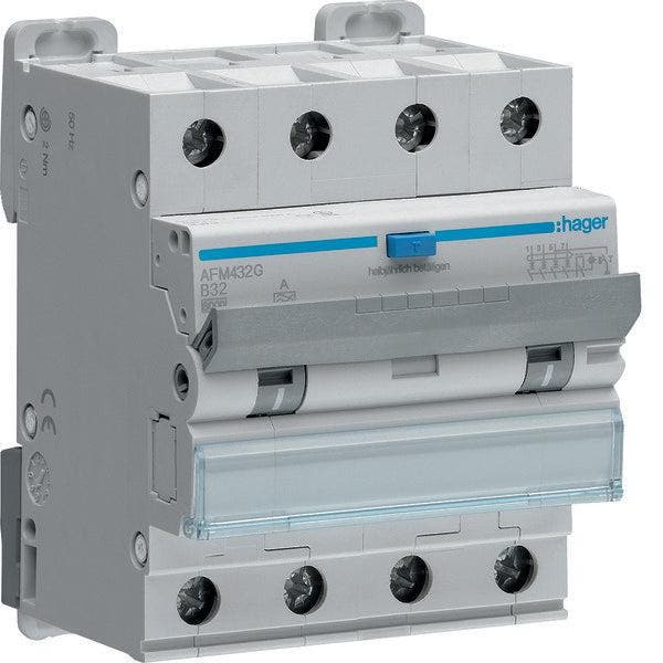 Hager HACO Disjoncteur différentiel - AFM432G, Doe-het-zelf en Bouw, Elektriciteit en Kabels, Verzenden