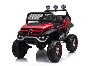 Mercedes-Benz Unimog, 12v kinder accu voertuig, buggy met ve, Ophalen of Verzenden, Nieuw
