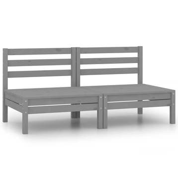 Middenbanken 2st - 54% korting! Retour deal (tuinbank), Tuin en Terras, Verzenden, Gebruikt, Hout