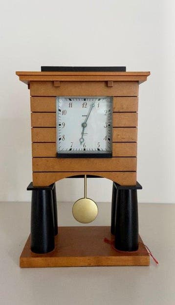 Pendule à balancier - Michael Graves per Alessi - Bois, Antiquités & Art
