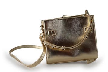 Tommy Hilfiger Handtas Goud, Handtassen en Accessoires, Tassen | Damestassen, Verzenden, Zo goed als nieuw