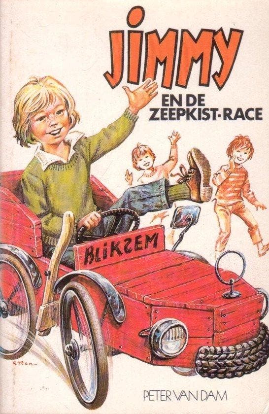 Jimmy en de zeepkist - van Dam, Boeken, Overige Boeken, Verzenden